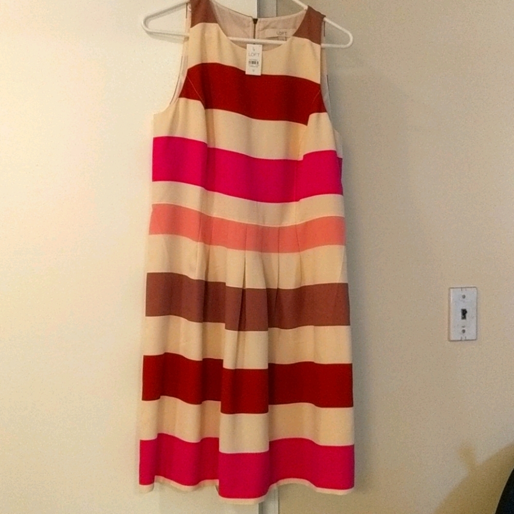 Striped Shift Dress